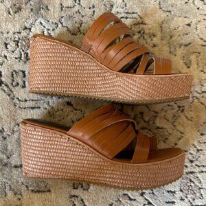 Donald Pliner Wedge Sandals Size 7